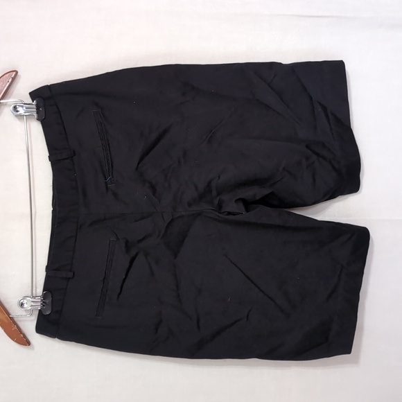 Worthington Black Front Seam Bermuda Dress Shorts Size 8 - Picture 2 of 7